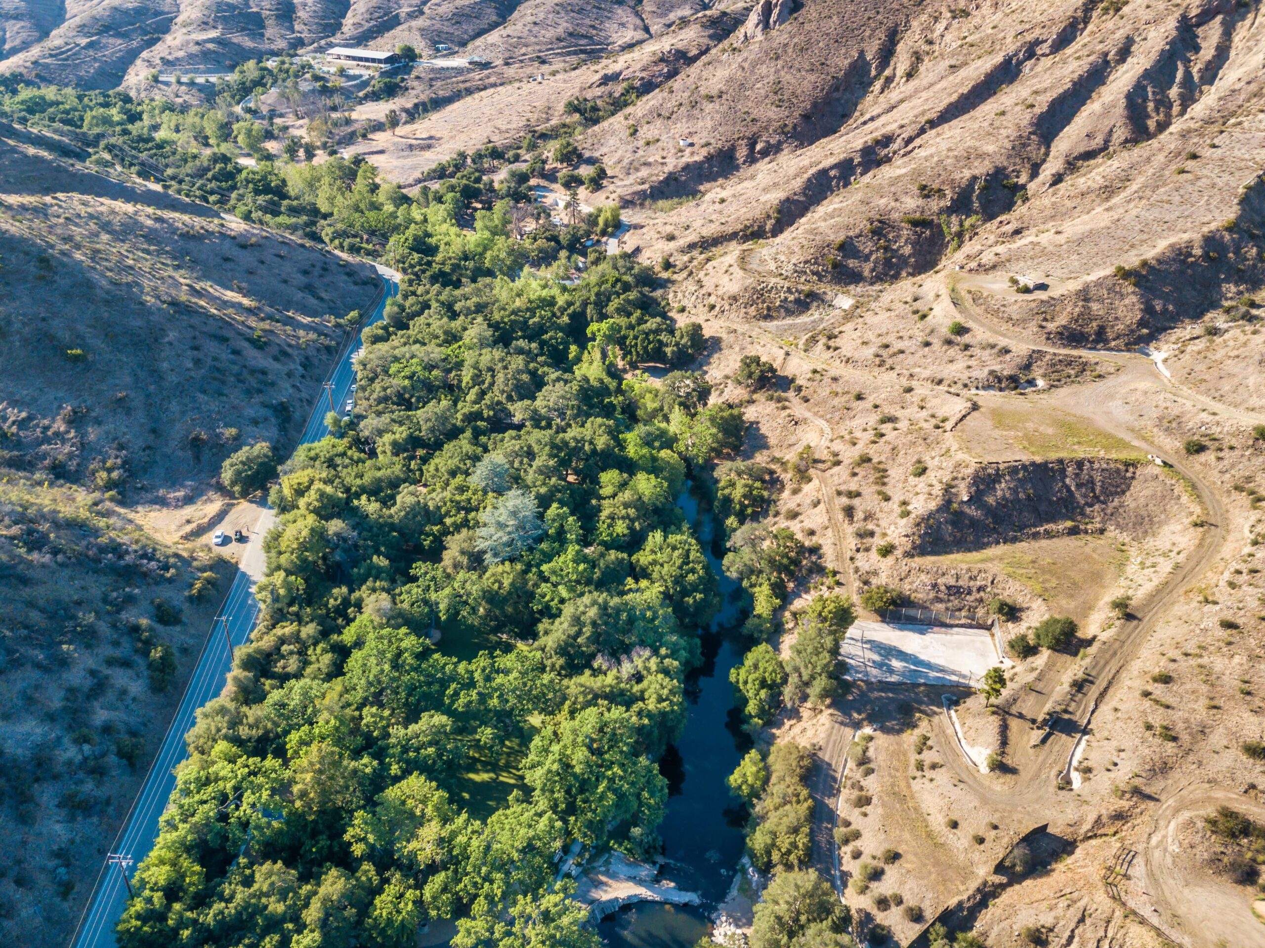 Outdoor retreat at Conscious Wellness Malibu